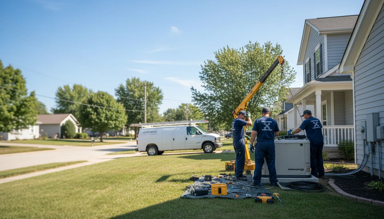 Generator Installation in Francitas, TX near me